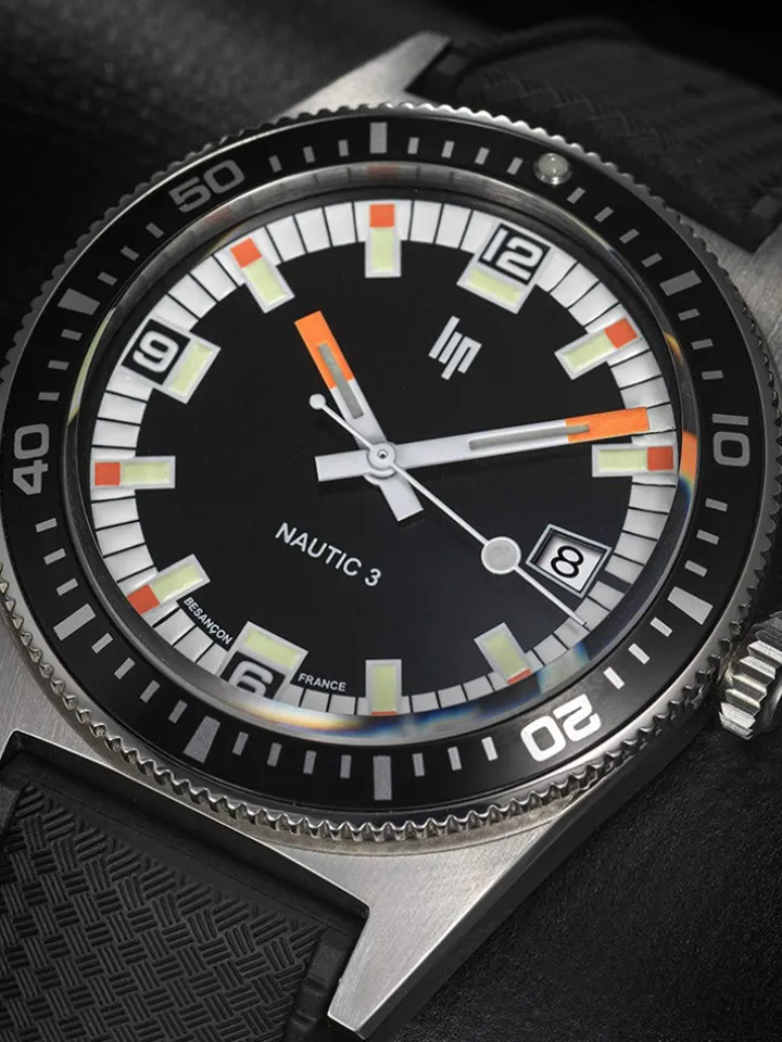 Montre homme LIP Nautic 3 automatique 671850