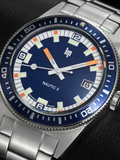 Montre homme LIP Nautic 3 automatique 671853