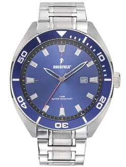 Montre homme Ruckfield bracelet acier gris