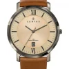 Montre homme style ancien cuir brun Certus 611070