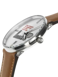 Montre LIP c'est possible cuir marron