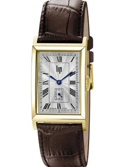 Montre Lip Churchill T24 dorée chiffres romains