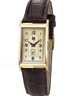 Montre Lip Churchill T18 vintage cuir brun 671006