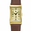 Montre Lip Churchill T18 vintage cuir marron clair 671014