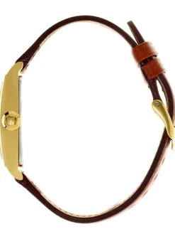 Montre Lip Churchill T18 vintage cuir marron clair 671014