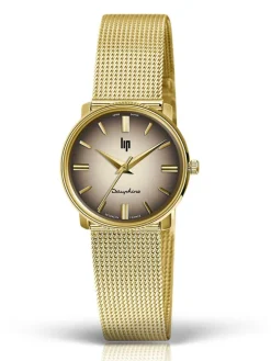 Montre LIP DAUPHINE acier doré