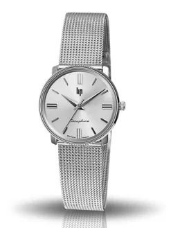 Montre LIP DAUPHINE acier argenté