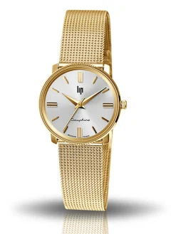 Montre LIP DAUPHINE acier doré