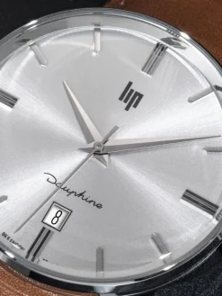 Montre LIP DAUPHINE cuir marron 671422