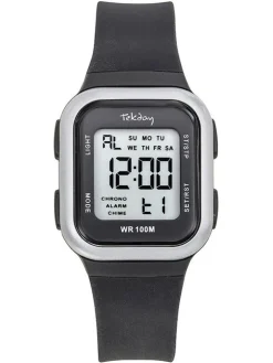 Montre mixte rectangulaire Tekday 654914
