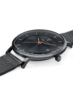 Montre Pierre Lannier homme Made in France à énergie solaire