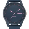 Montre plastique Ruckfield bracelet bleu et rose