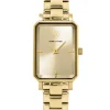 Montre rectangulaire femme Pierre Lannier dorée 007J542