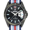 Montre Ruckfield bracelet nato bleu, blanc, rouge