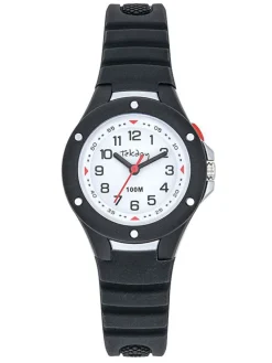 Montre sport Tekday noire et argent