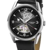 Montre squelette LIP automatique noire HIMALAYA 671573
