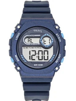 Montre Tekday mixte lunette hexagonale 654906