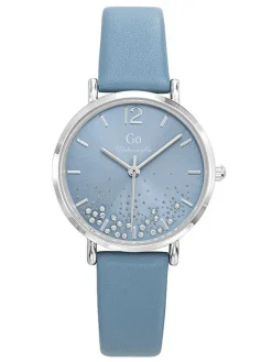 Montre tendance Go Girl Only bleu strass